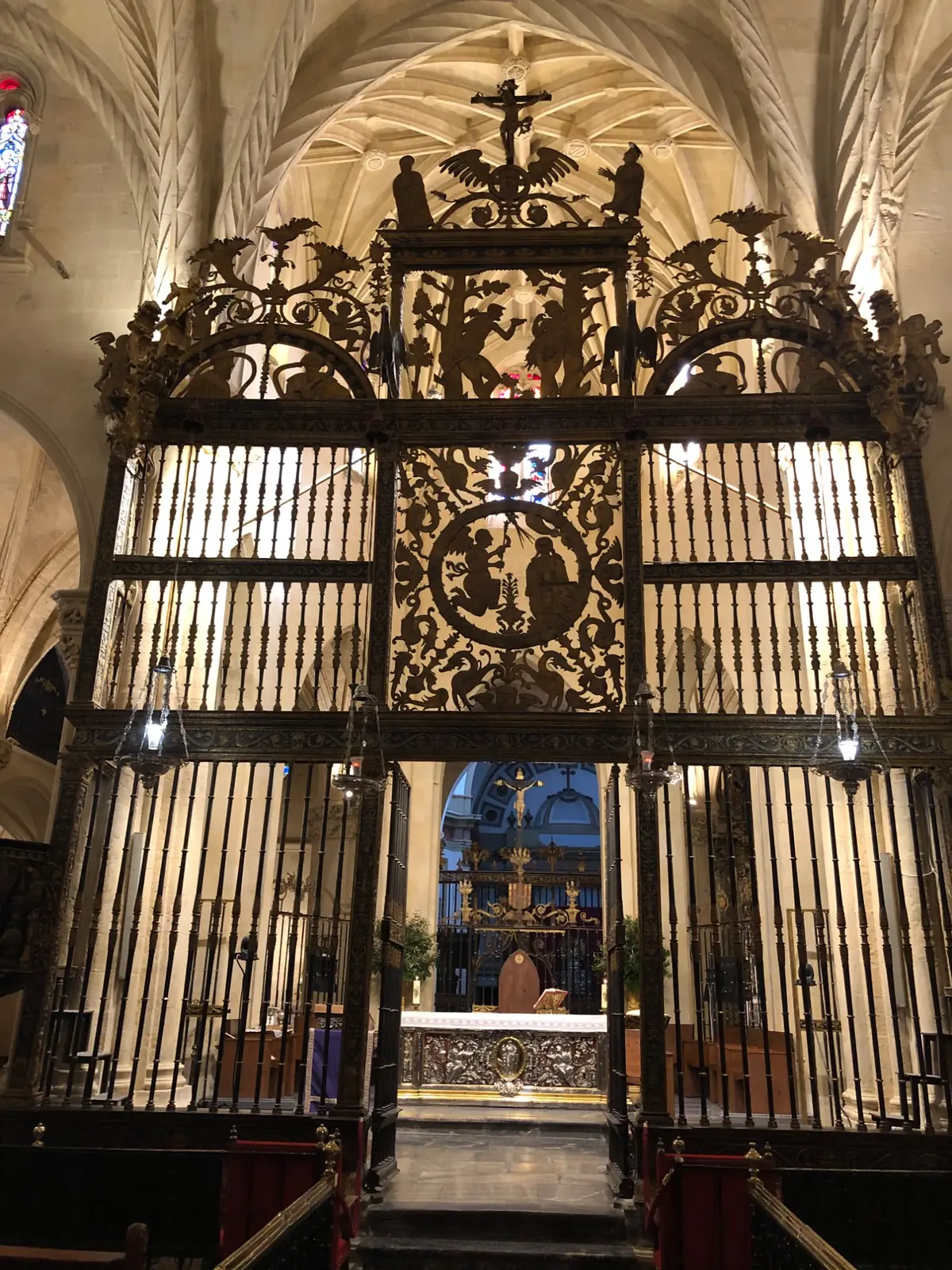 Reja renacentista de la catedral de Orihuela